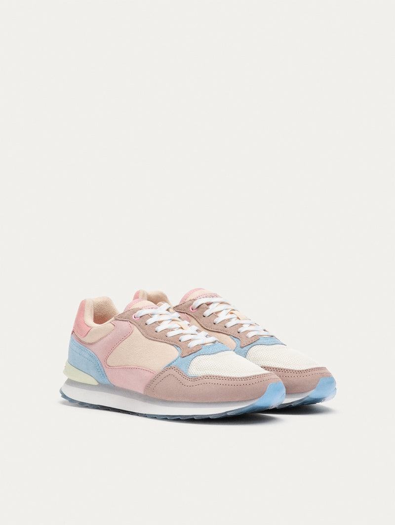 Buty Damskie Hoff City Barcelona Różowe Niebieskie Białe | AMF4278NA
