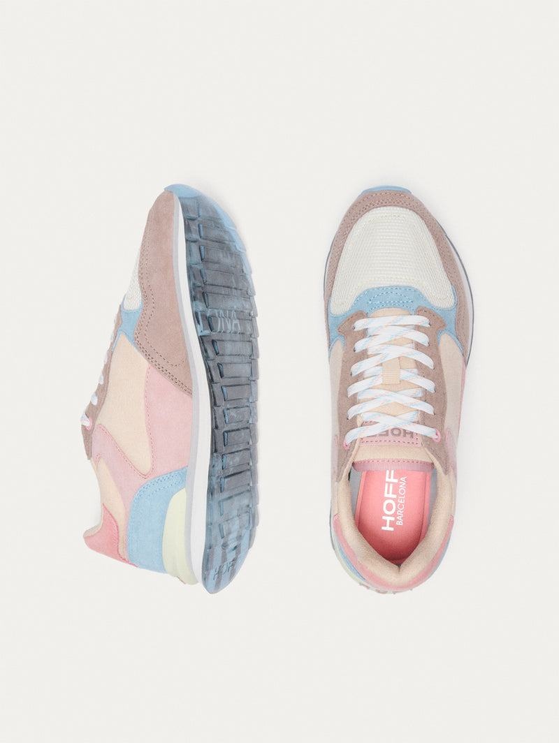 Buty Damskie Hoff City Barcelona Różowe Niebieskie Białe | AMF4278NA