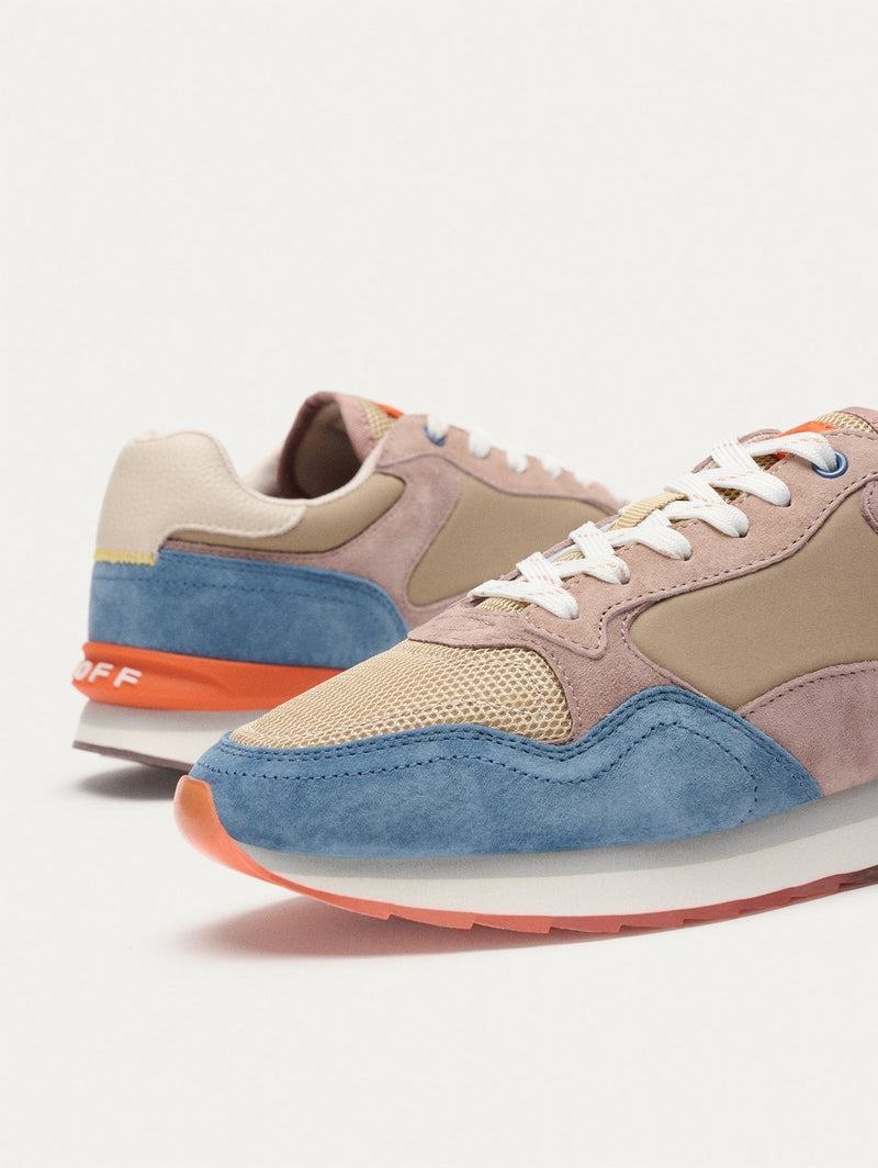 Buty Męskie Hoff City Ottawa Khaki Różowe Niebieskie | DDF2559LF