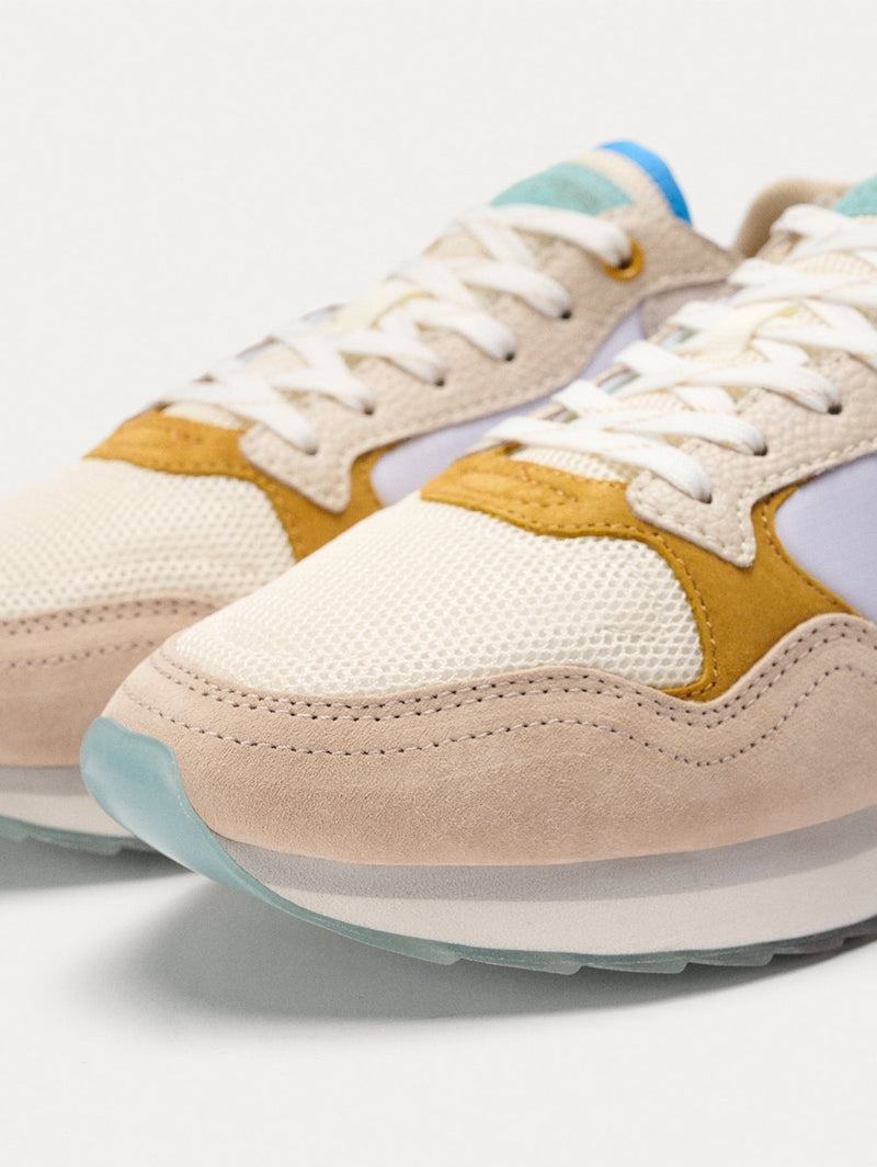 Buty Męskie Hoff City Sapporo Białe Khaki Żółte | VXH6840GE